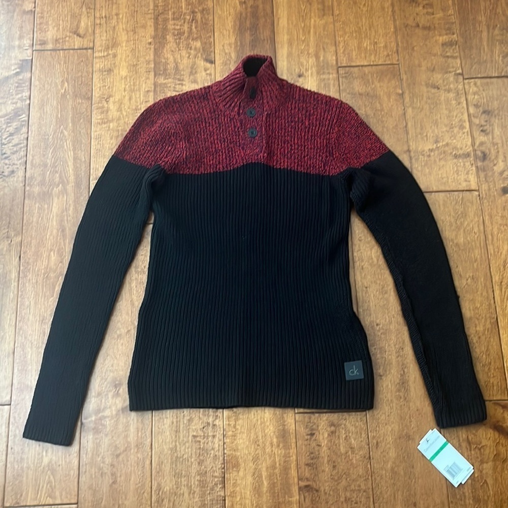 NWT Calvin Klein Jeans Turtle Neck Sweater